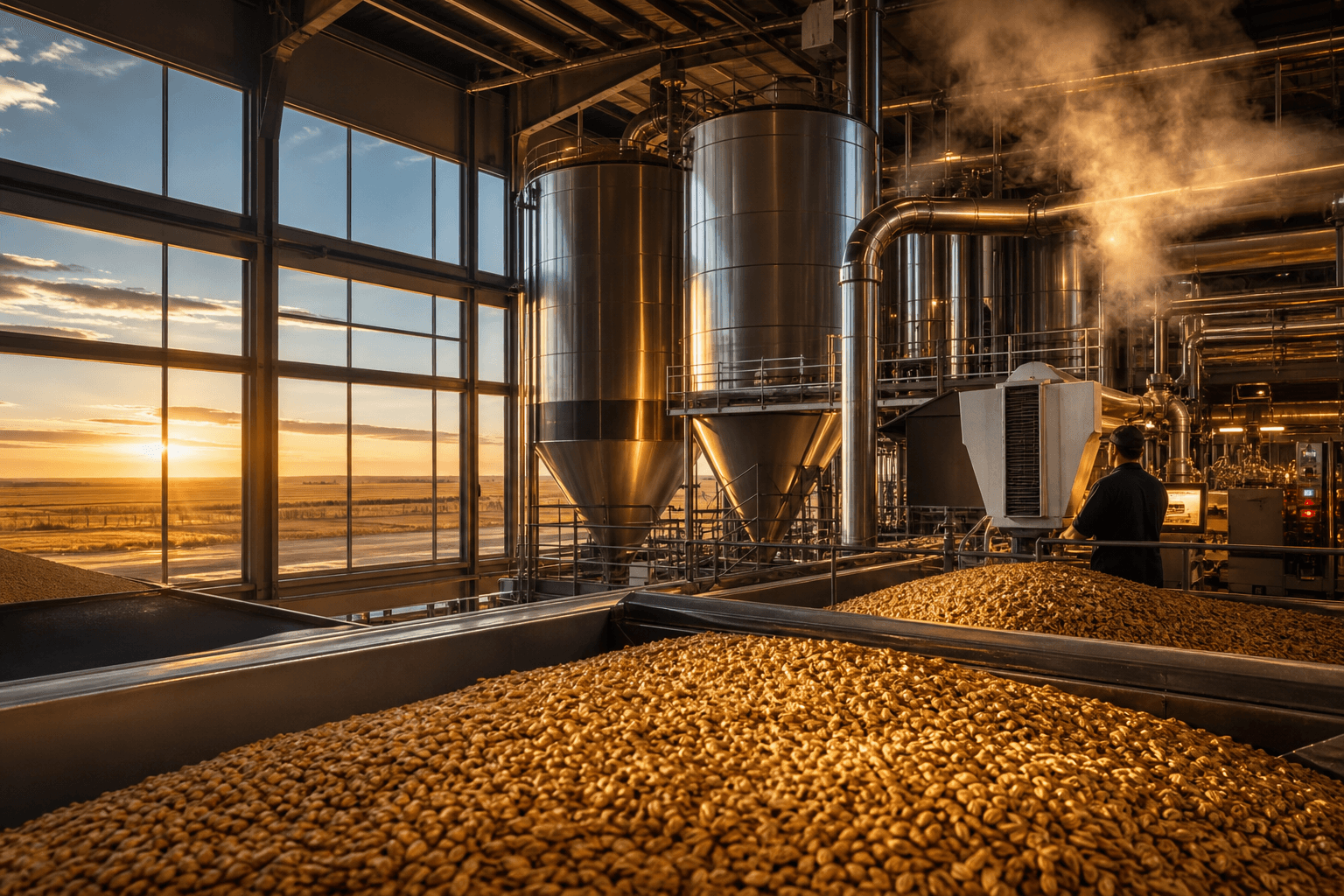 Boortmalt malt processing facility